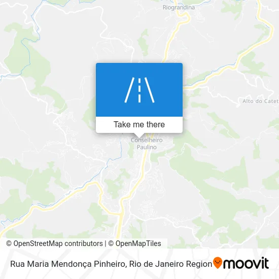 Rua Maria Mendonça Pinheiro map