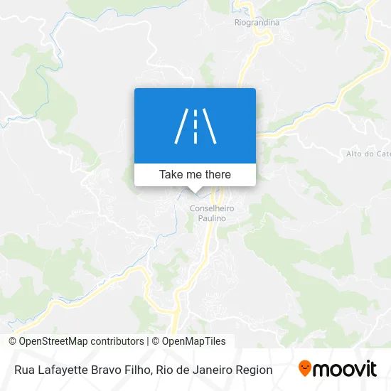 Rua Lafayette Bravo Filho map