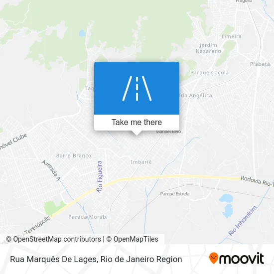 Rua Marquês De Lages map