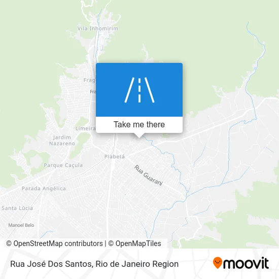 Rua José Dos Santos map