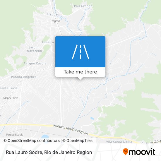 Rua Lauro Sodre map