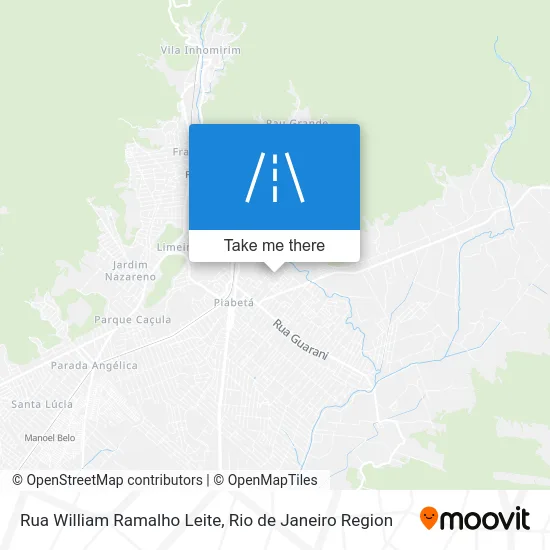 Rua William Ramalho Leite map
