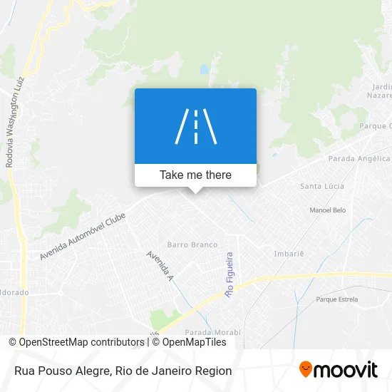 Rua Pouso Alegre map