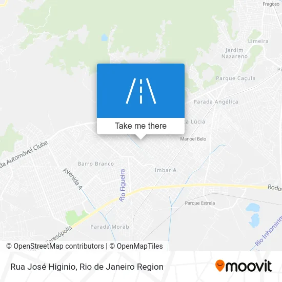 Rua José Higinio map