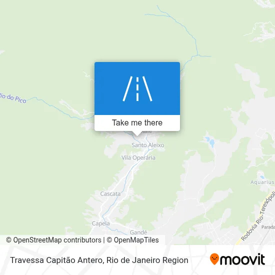 Travessa Capitão Antero map