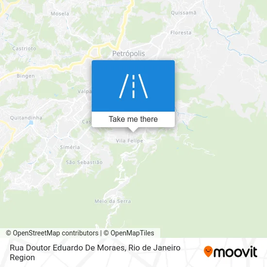 Rua Doutor Eduardo De Moraes map