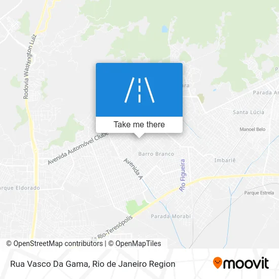 Rua Vasco Da Gama map