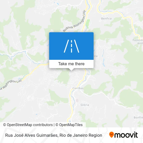 Rua José Alves Guimarães map