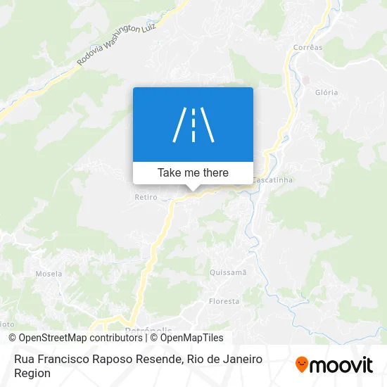 Rua Francisco Raposo Resende map
