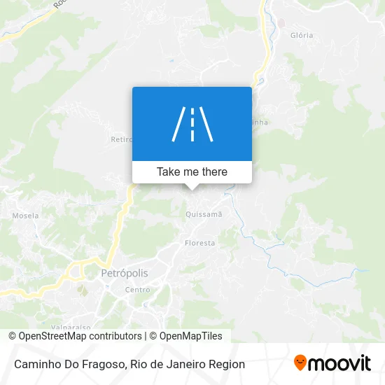 Caminho Do Fragoso map