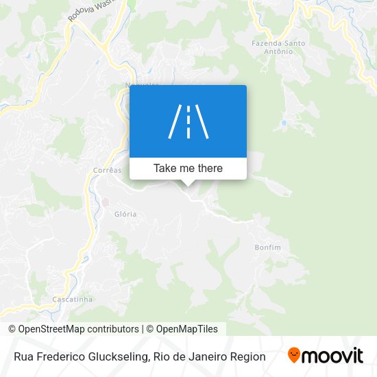 Rua Frederico Gluckseling map