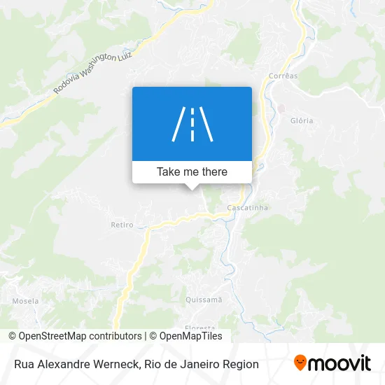 Rua Alexandre Werneck map