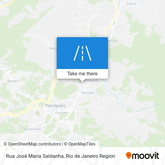 Rua José Maria Saldanha map