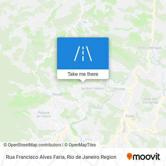 Rua Francisco Alves Faria map