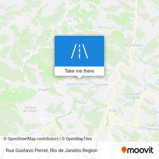 Rua Gustavo Perret map