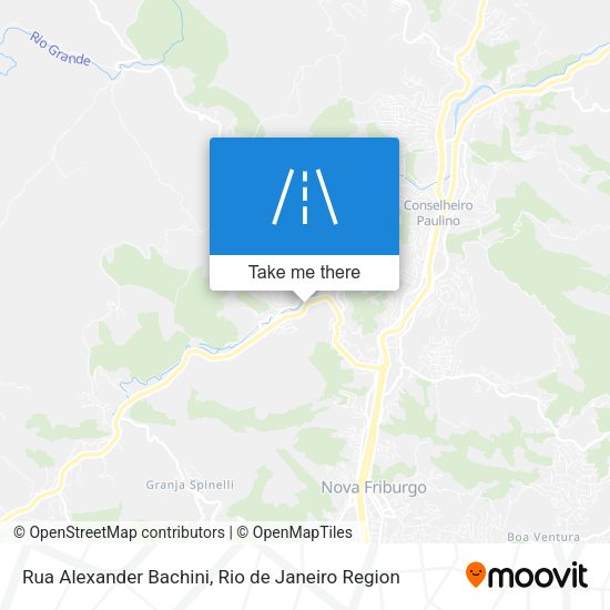 Rua Alexander Bachini map