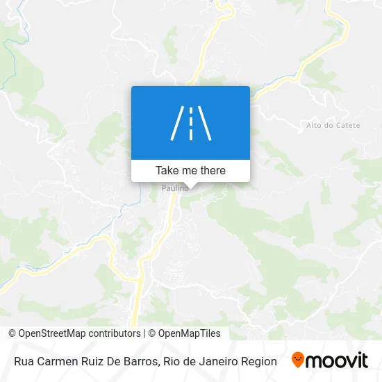 Rua Carmen Ruiz De Barros map