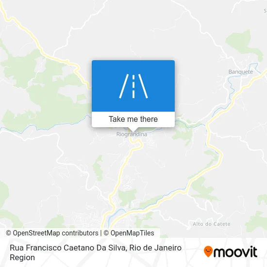 Rua Francisco Caetano Da Silva map