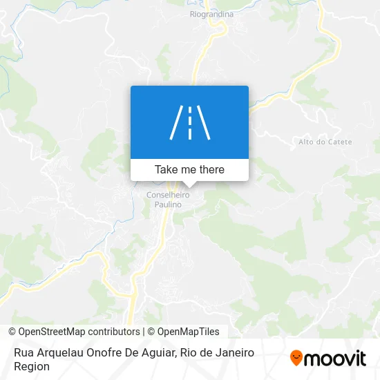 Rua Arquelau Onofre De Aguiar map