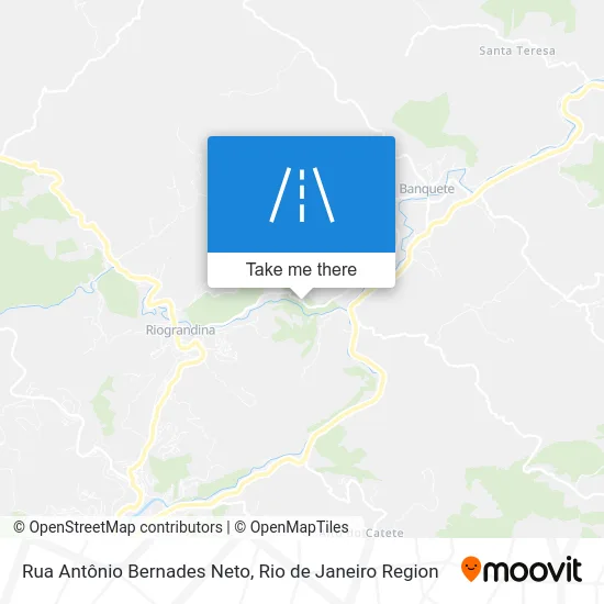 Rua Antônio Bernades Neto map
