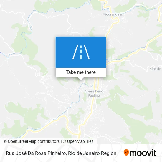 Rua José Da Rosa Pinheiro map