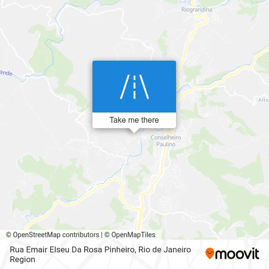 Rua Emair Elseu Da Rosa Pinheiro map