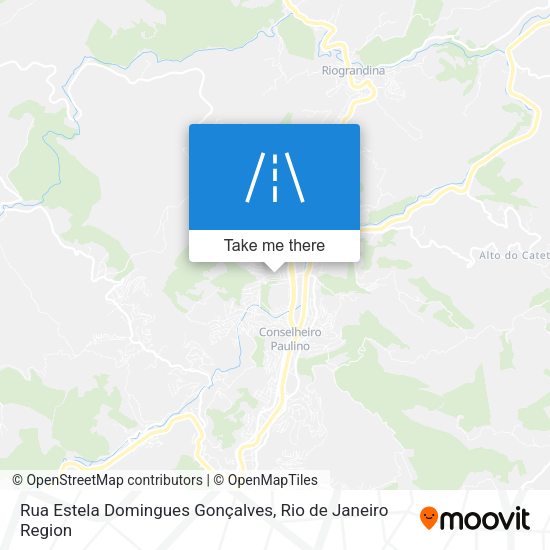 Rua Estela Domingues Gonçalves map