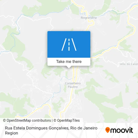 Rua Estela Domingues Gonçalves map