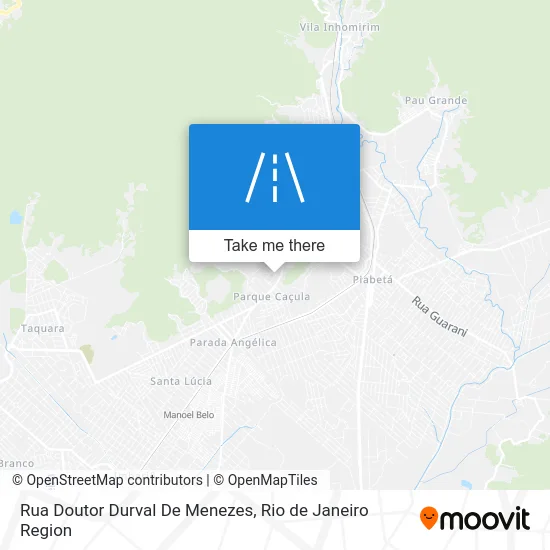 Rua Doutor Durval De Menezes map