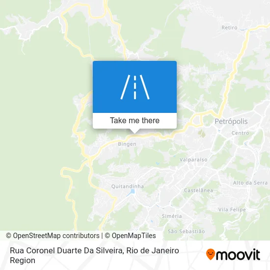 Rua Coronel Duarte Da Silveira map