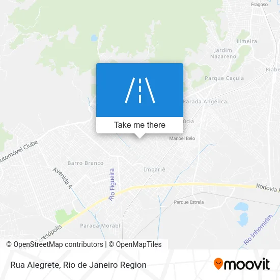 Rua Alegrete map