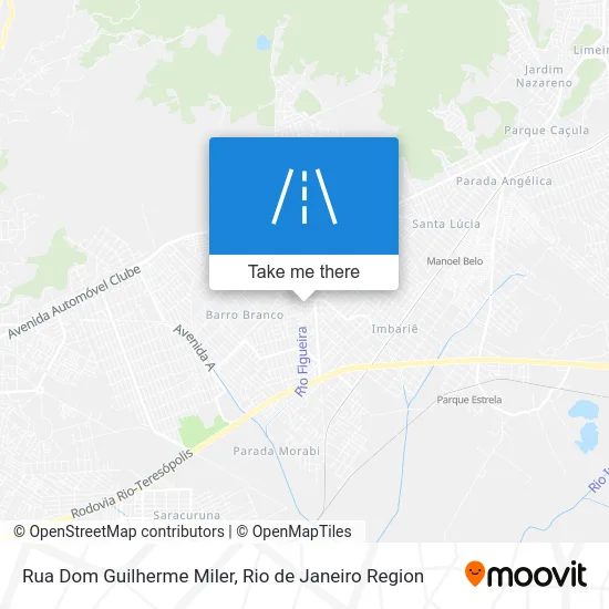 Rua Dom Guilherme Miler map