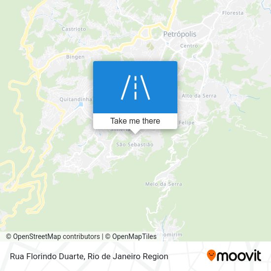 Rua Florindo Duarte map