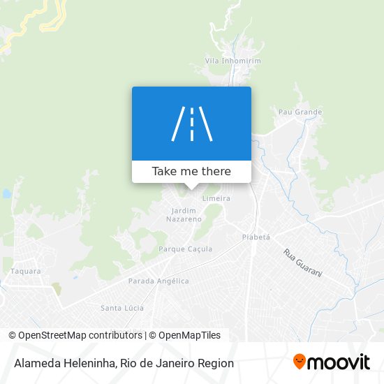 Mapa Alameda Heleninha