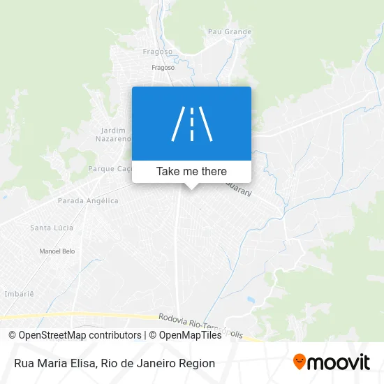 Rua Maria Elisa map