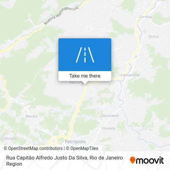 Rua Capitão Alfredo Justo Da Silva map