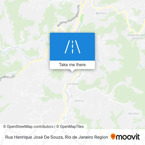 Rua Henrique José De Souza map