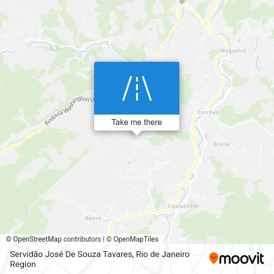Servidão José De Souza Tavares map