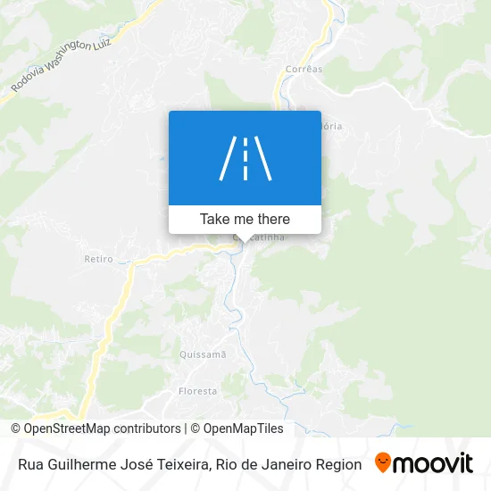 Rua Guilherme José Teixeira map
