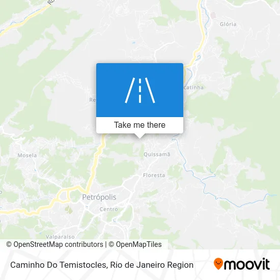 Caminho Do Temistocles map