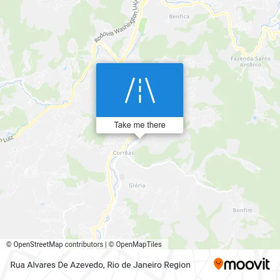 Rua Alvares De Azevedo map
