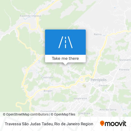 Mapa Travessa São Judas Tadeu