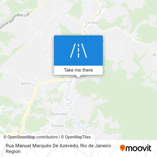Rua Manuel Marquês De Azevedo map