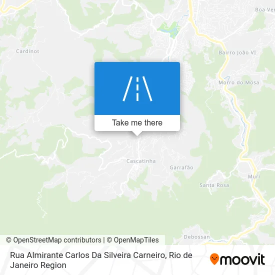 Rua Almirante Carlos Da Silveira Carneiro map