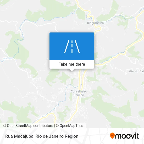 Rua Macajuba map