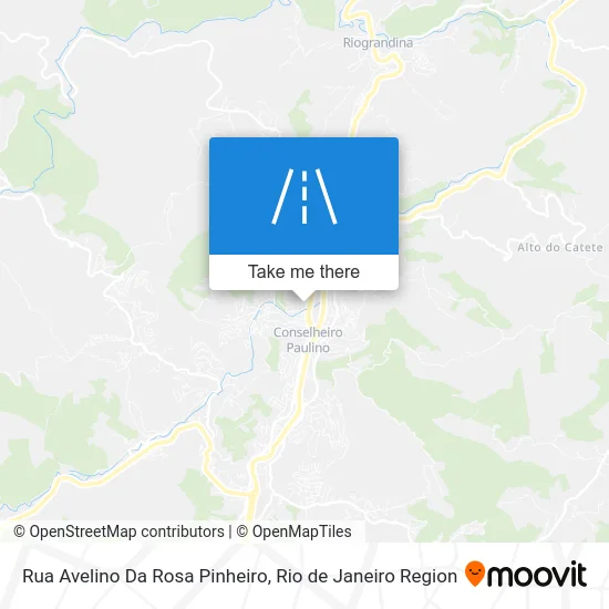 Rua Avelino Da Rosa Pinheiro map