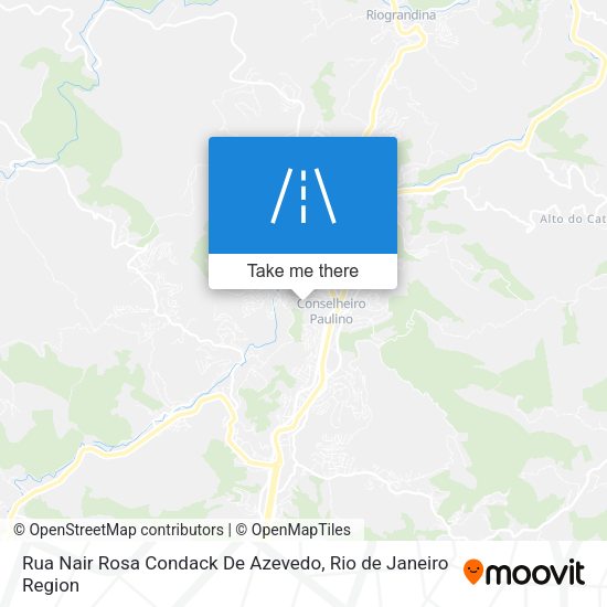 Rua Nair Rosa Condack De Azevedo map
