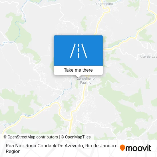 Rua Nair Rosa Condack De Azevedo map