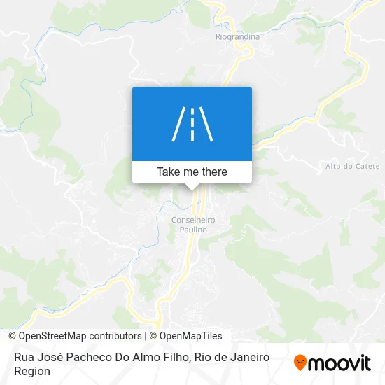 Rua José Pacheco Do Almo Filho map