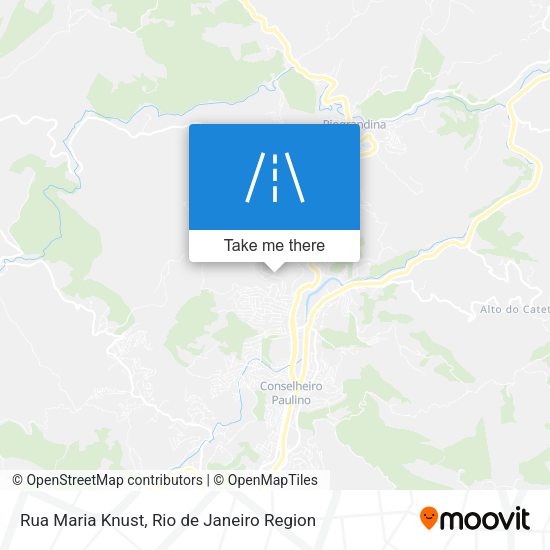 Rua Maria Knust map